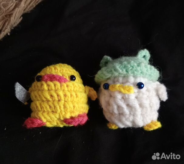 Игрушки из пряжи ручной работы