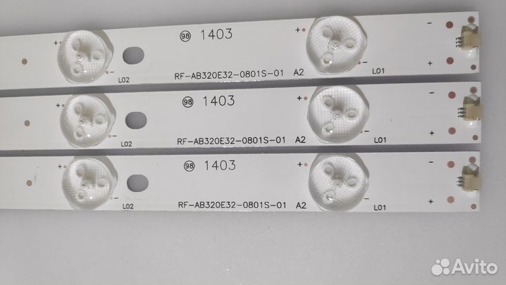 Подсветка RF-AB320E32-0801S-01 A2 для Rubin 32 RB