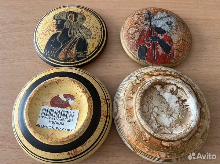 Шкатулки керамические