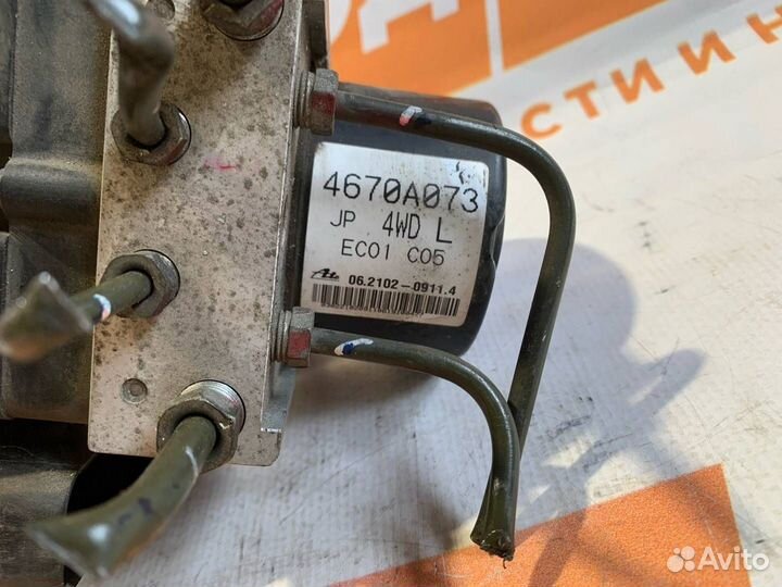 Блок ABS Mitsubishi Lancer 10 2009 4670A073