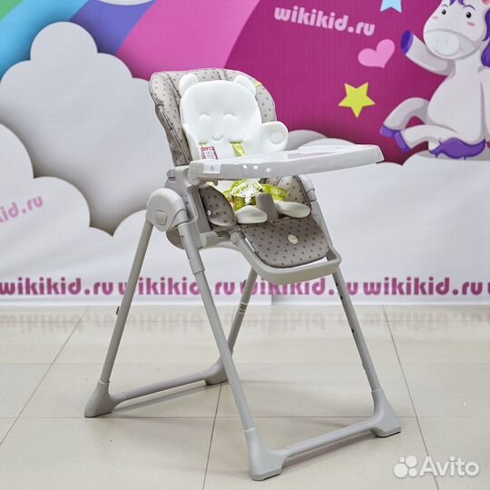 Стульчик для кормления сер