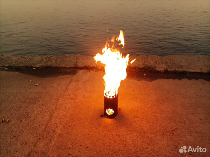 Печь-щепочница