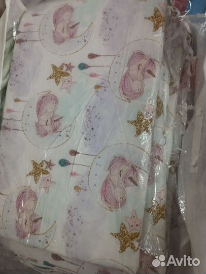 Бортики в кроватку