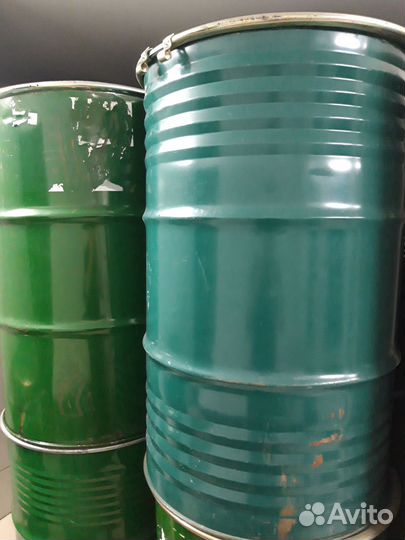 Бочка металлическая 200л с крышкой