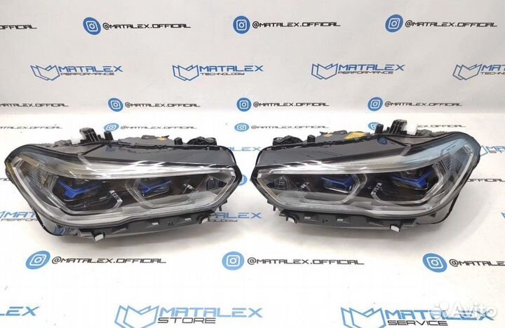 Фары для BMW X5 G05 лазер в идеальном состоянии