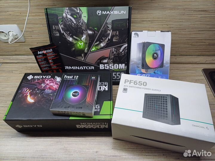 Игровой компьютер rx 6600 xt, R5 5500