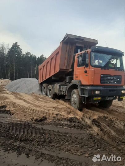 Доставка песка щебня земли. Приозерский р-н
