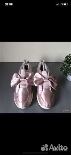 Кроссовки атласные Limited Edition р.38