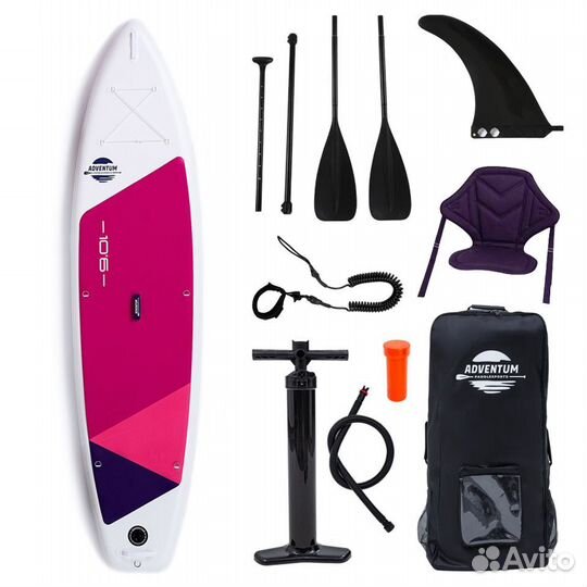 SUP доска Adventum 10.6 Pink