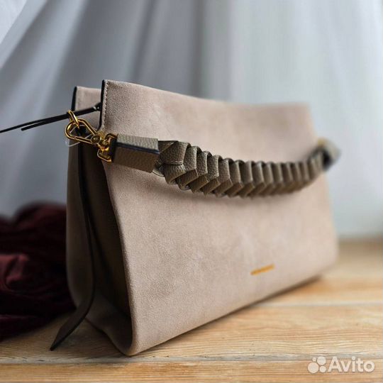 Сумка женская coccinelle замша 4 цвета