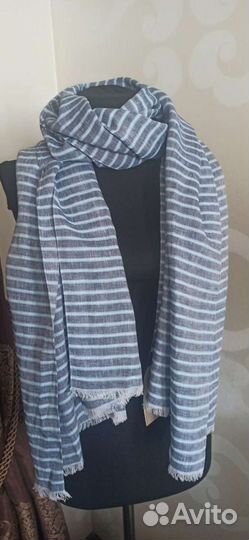 Шарф льняной Borelli 190*70 унисекс