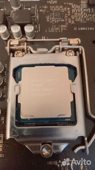 Мать+ i3 8100+озу
