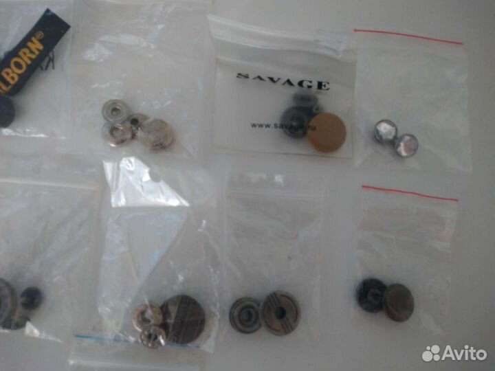 Клепки Кнопки Пуговицы для джинс курток