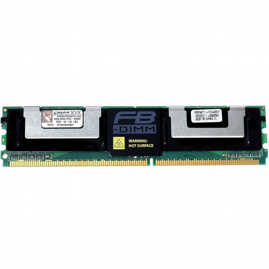 [KVR667D2D4F5/2GI] Оперативная Память Kingston Ddr2 Kvr667d2d4f5/2gi