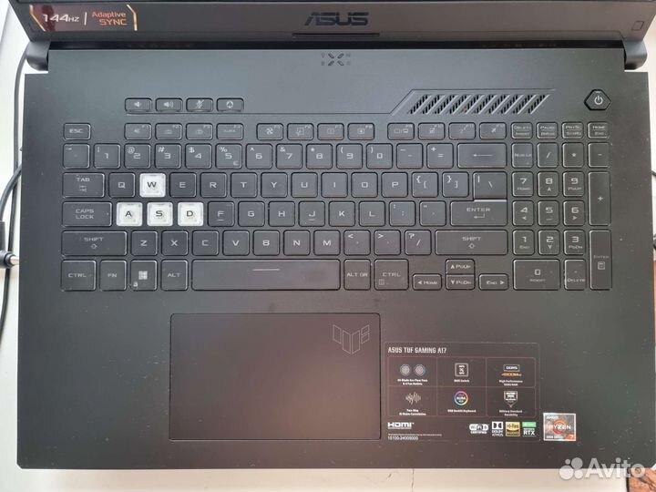 Игровой ноутбук Asus tuf gaming a17