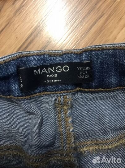 Джинсы mango 122 и лонгслив OVS 128(маломерка)