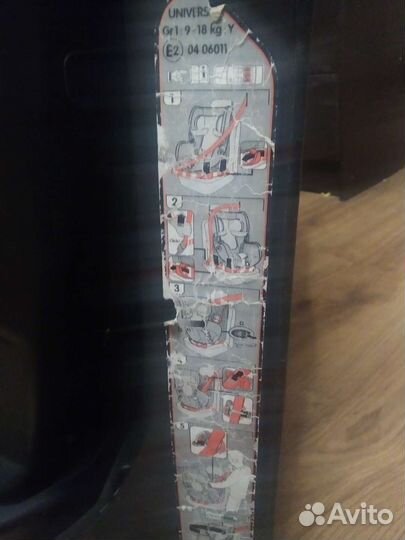 Детское автокресло 9 до 18 кг