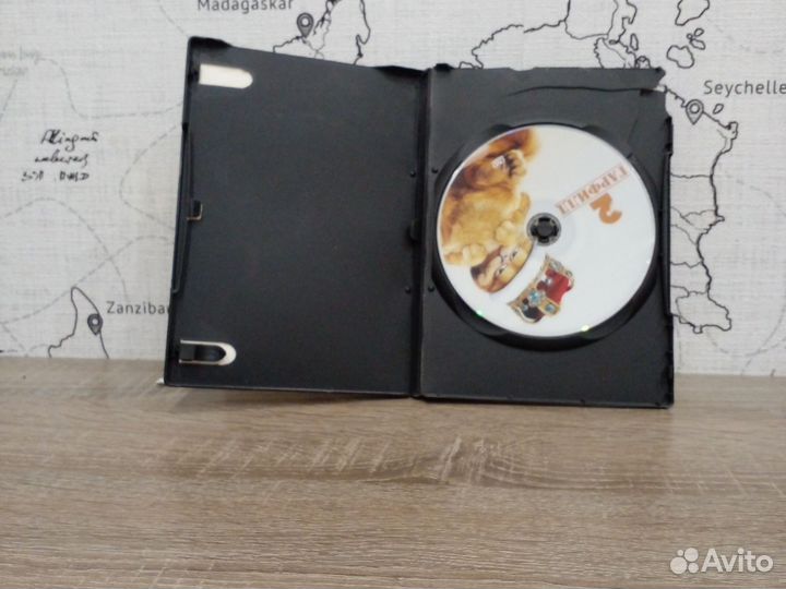 Диск DVD Гарфилд 2