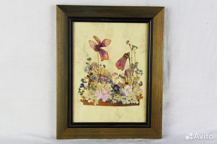 Картины миниатюры Роспись по шёлку, Гербарий