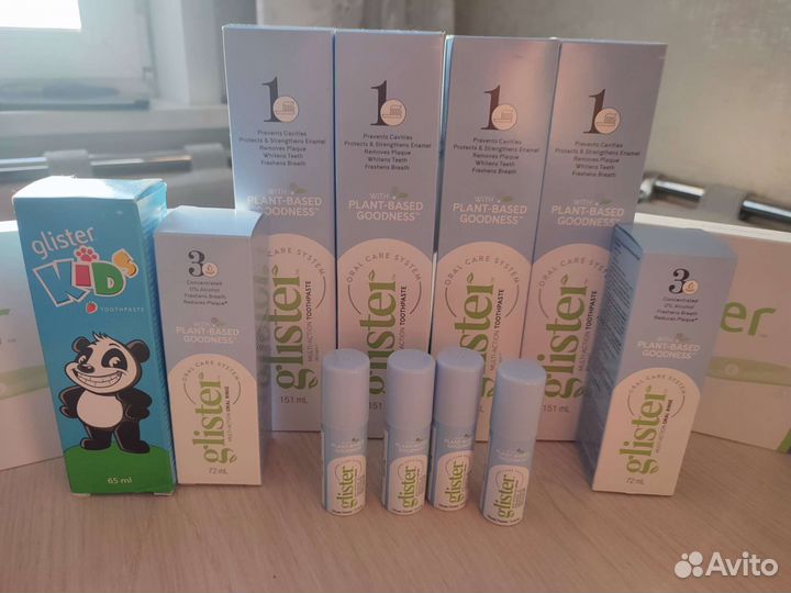 Зубные щетки амвей, зубная паста глистер amway