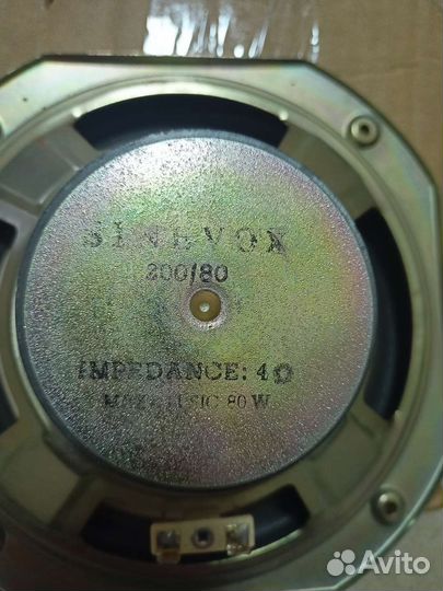 Динамики sinevox 80w. 4 Om