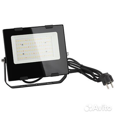 Фито прожектор свд 50Вт 4000К белый IP65 эра