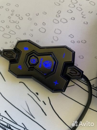 Игровые наушники sades hammer(микро н.р.)