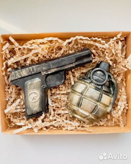 Набор из мыла на 23 февраля