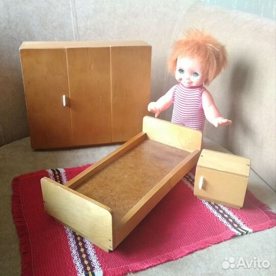 Кукольная мебель (СССР, дерево)