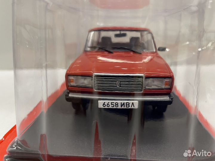 Ваз 2107 1/24 Легендарные советские автомобили