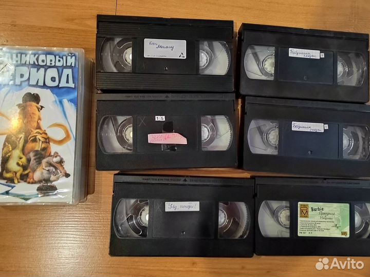 Кассеты для видеомагнитофона