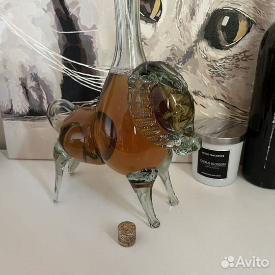 Бутыль фигурная бык