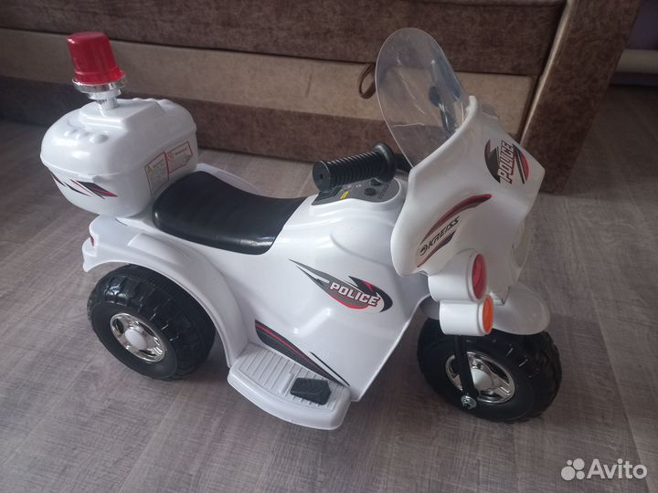 Электро мотоцикл машинка