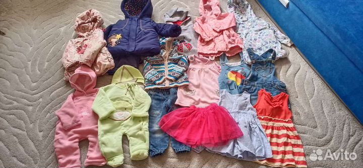 Вещи пакетом на девочку