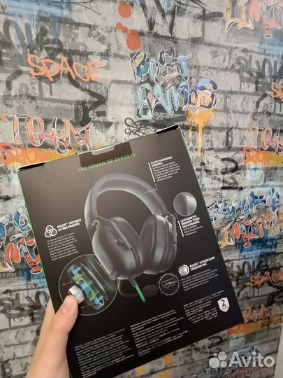 Игровые наушники Razer blackshark v2 x