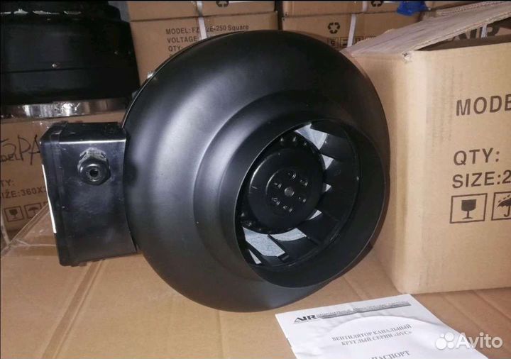 Вентилятор канальный