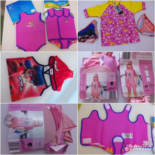 Жилет для плавания, купальные костюмы новые