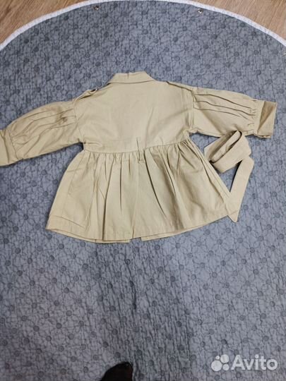 Тренч для девочки 86-92