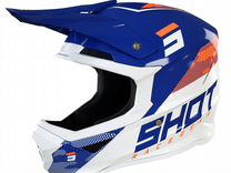 Шлем Shot Furious Camo (Синий/Оранжевый, XS)