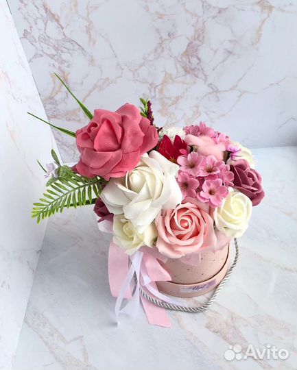 Букет из мыльных цветов за 1000