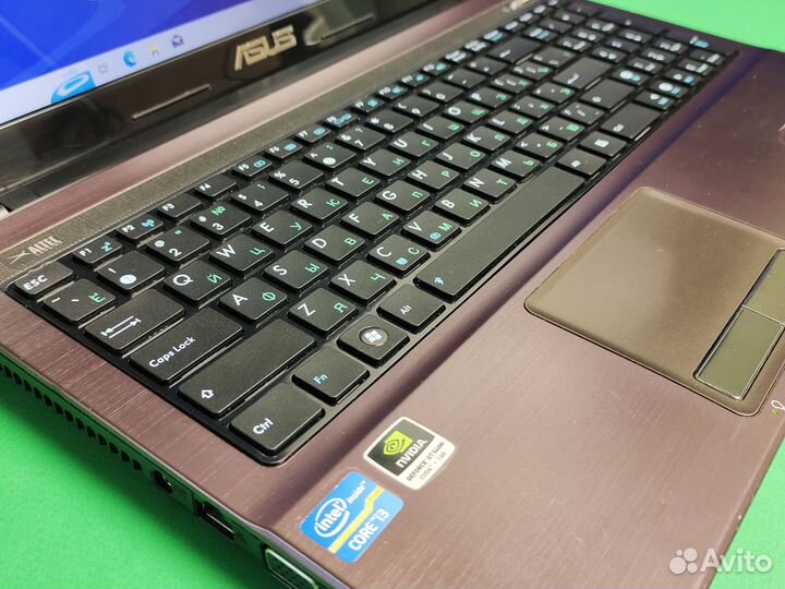 Мощный Asus 15/Core i3/8Gb/SSD/Nvidia GT