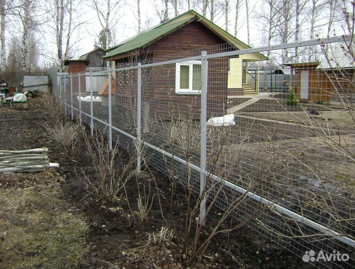 Забор из сварной сетки под ключ качественно