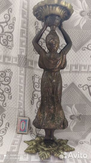 Редкая статуэтка Турчанка. Бронза. 41 см, 6 кг