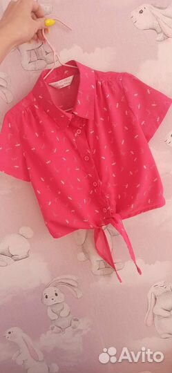 Рубашка на девочку
