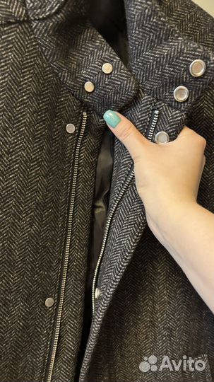 Пальто hm мужское