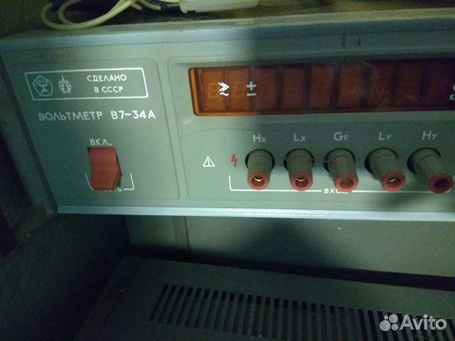 Вольтметр цифровой В7-34А купить в Москве | Хобби и отдых | Авито