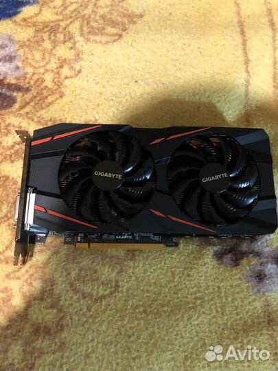 Gigabyte Radeon RX 580 4Gb gddr5 256bit в коробке