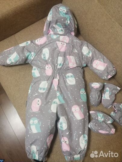 Зимний комбинезон crockid 74-80