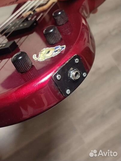 Басс гитара Yamaha trbx174 RED metallic
