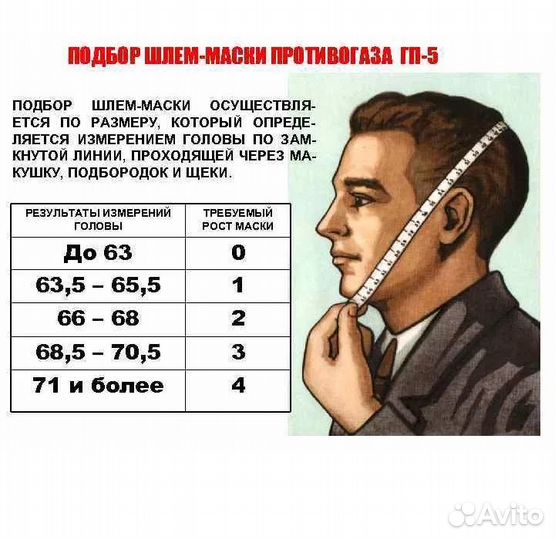 Противогаз гп-5